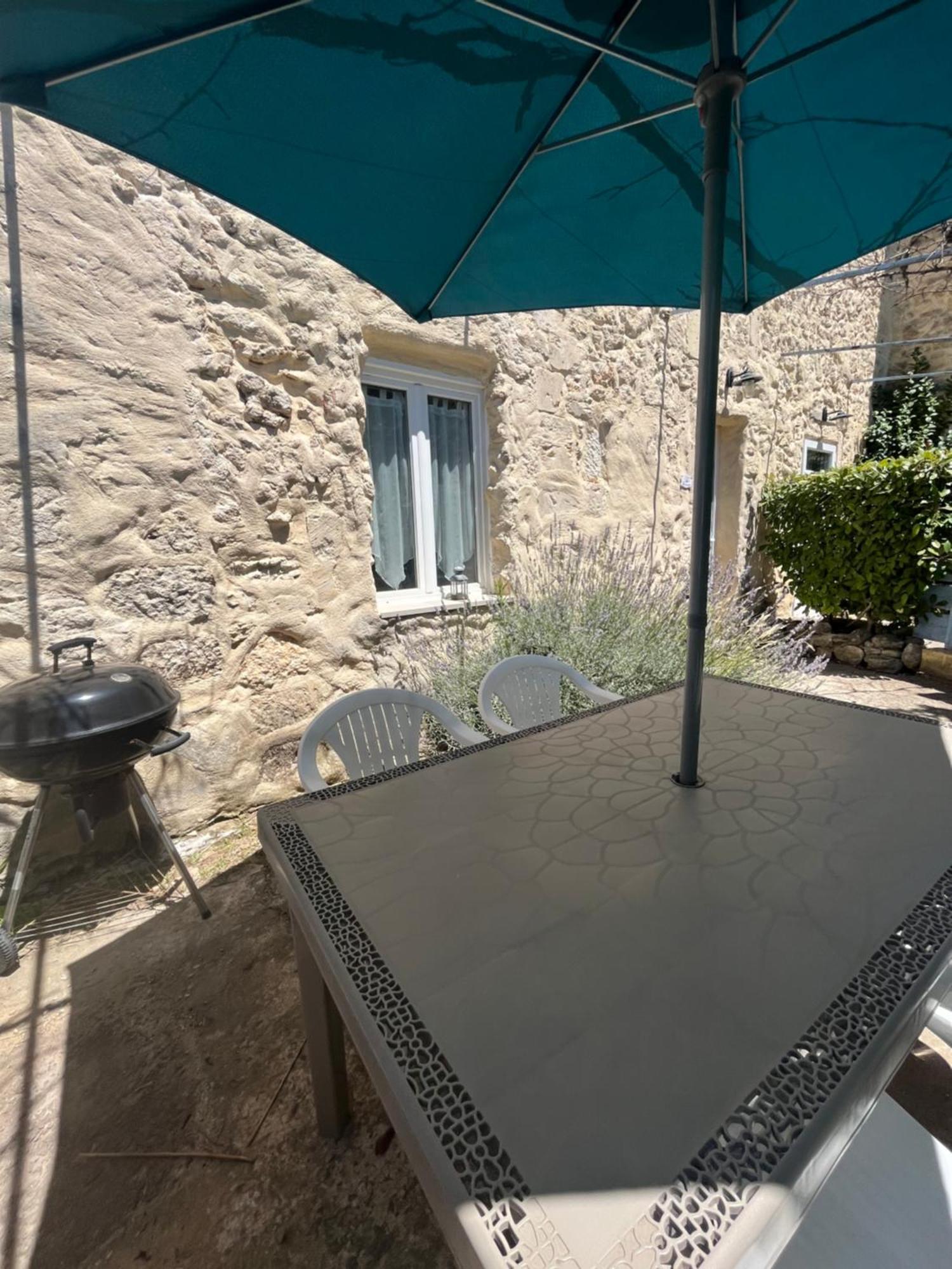 Studio Menthe-Clim-Terrain De Petanque-Piscine Collective Saint-Paul-Trois-Chateaux Luaran gambar